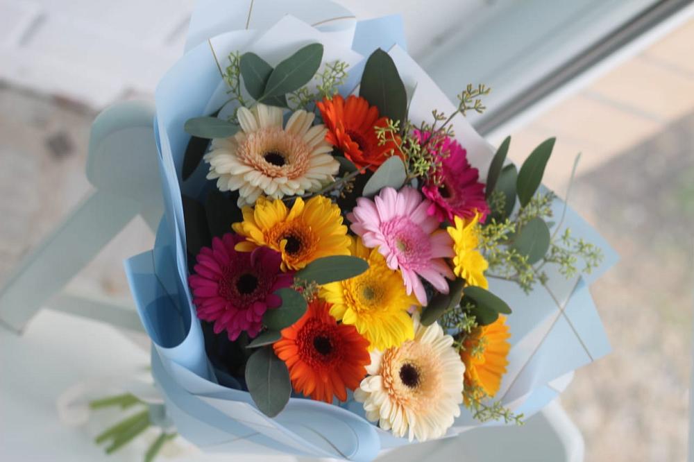 Букет цветов из: Герберы в Бородыновке