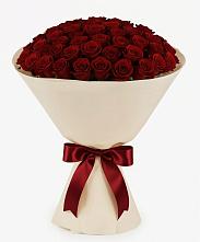 Букет 101 Бордовая роза Блэк Бакарра в Бородыновке
