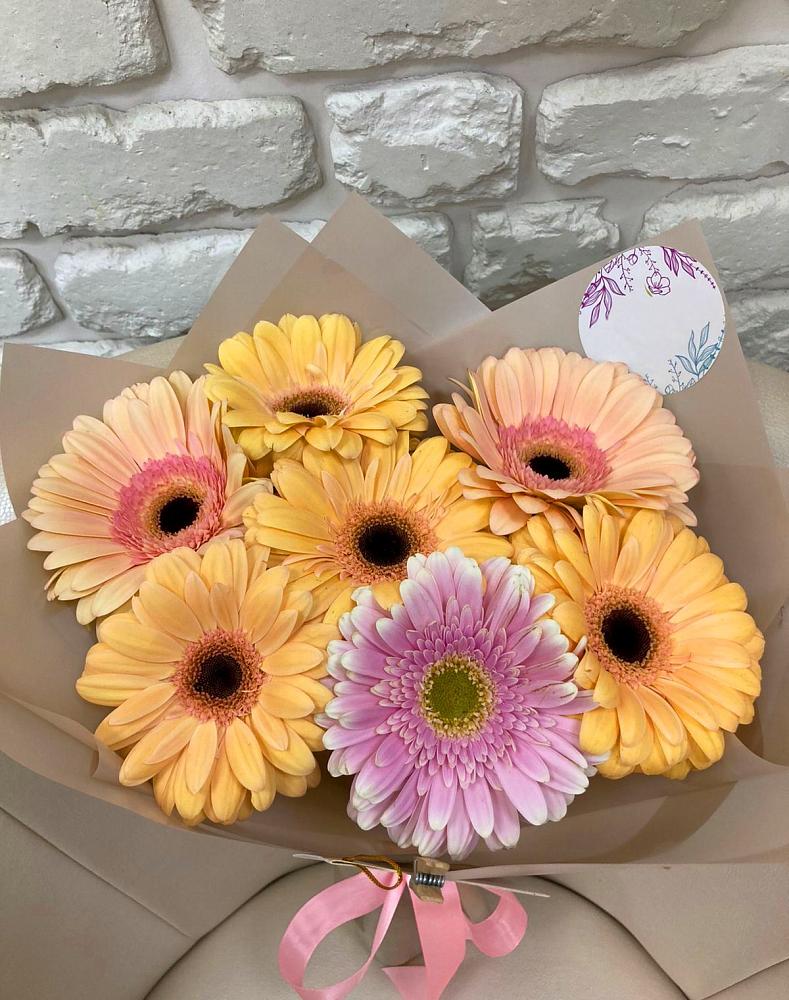 Букет цветов из: Герберы в Бородыновке