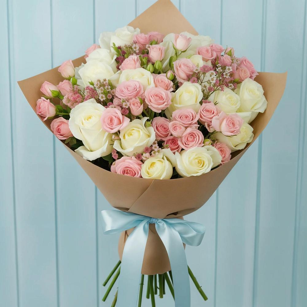 Букет цветов из: Розы в Бородыновке