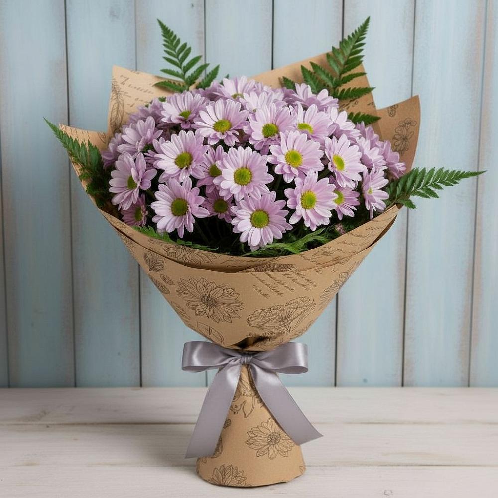 Букет цветов из: Хризантемы в Бородыновке