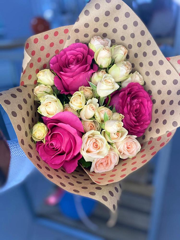 Букет цветов из: Розы в Бородыновке