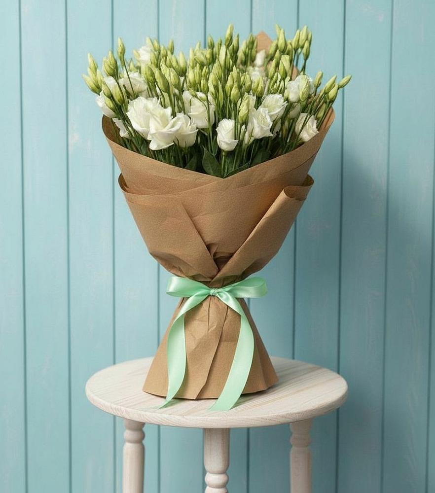 Букет цветов из: Лизиантусы в Бородыновке