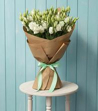 Букет цветов из:  Лизиантусы в Бородыновке