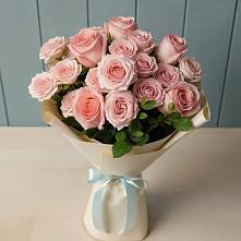Букет Розовый шарм в Бородыновке