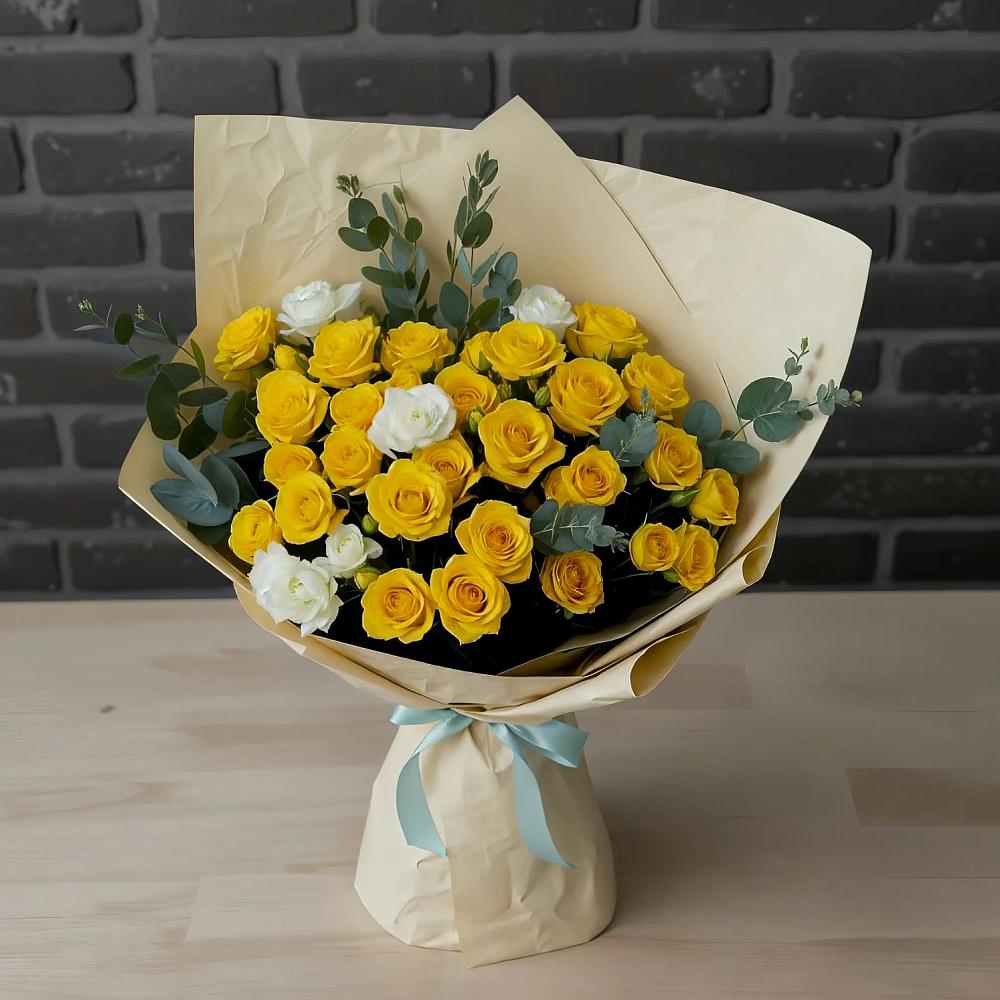 Букет цветов из: Розы в Бородыновке