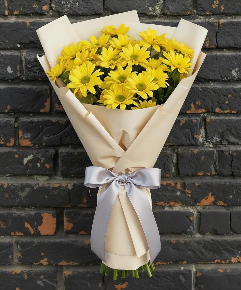 Букет цветов из: Хризантемы в Бородыновке