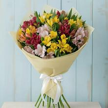 Букет цветов из:  Альстромерии #REPLACE_PRED# Бородыновке