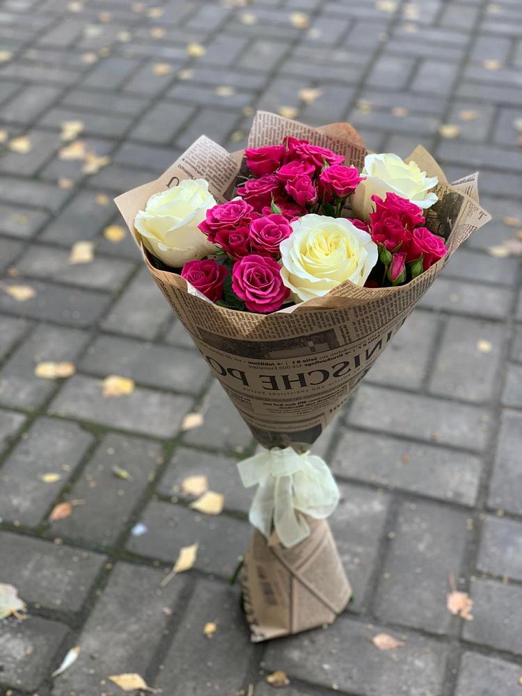 Букет цветов из: Розы в Бородыновке