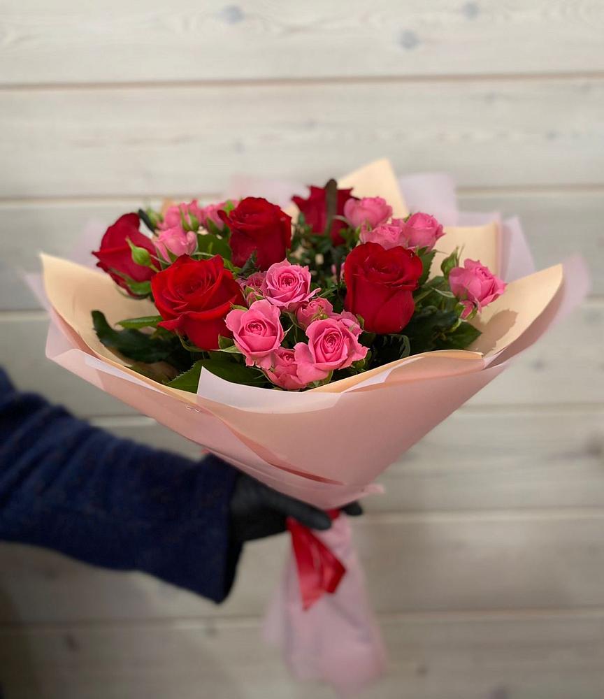 Букет цветов из: Розы в Бородыновке