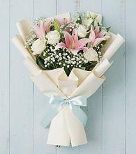 Букет цветов из:  Лилии в Бородыновке