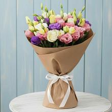 Букет цветов из:  Лизиантусы в Бородыновке