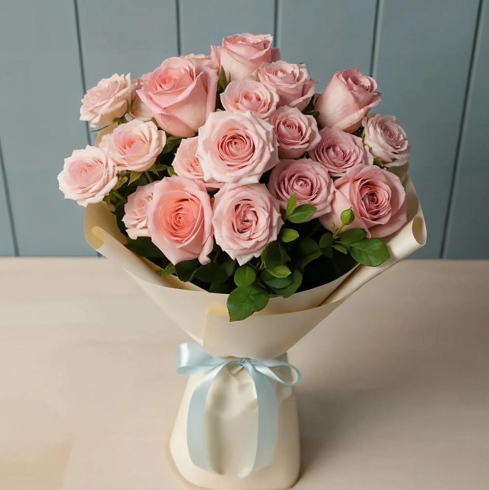 Букет Розовый шарм в Бородыновке