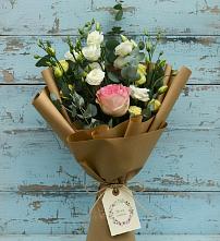 Букет цветов из:  Розы и Лизиантусы #REPLACE_PRED# Бородыновке